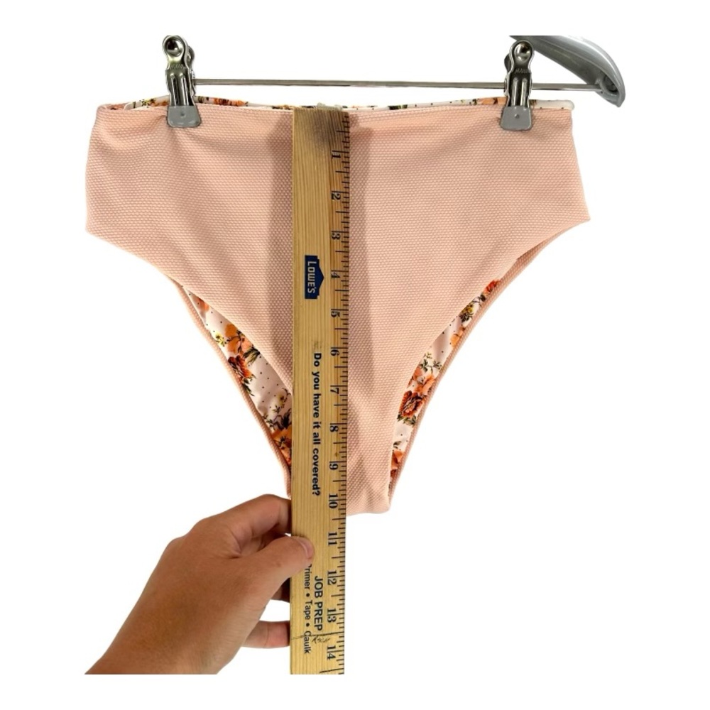Maaji | NWOT S Small Pink Floral Swim Bottoms Bikini - Picture 10 of 11